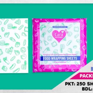 Disposable – Food Wrap Sheet (12×12) 250 Sheets