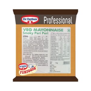 Dr Oetker – Veg Mayonnaise Smoky Peri Peri 1kg