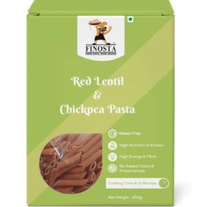 Finosta – Red Lentil & Chickpea Penne Pasta 250g