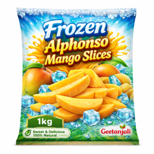 Fruit Pulp – Frozen Alphonso Mango Slice 1kg