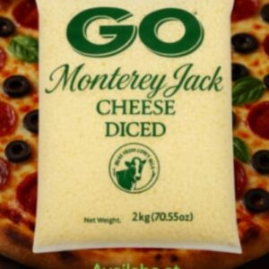 Go – Monterey Jack Cheese Diced 2kg
