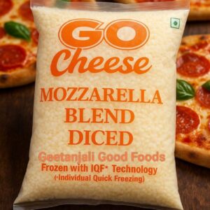 Go – Mozzarella Blend Diced Cheese 2Kg