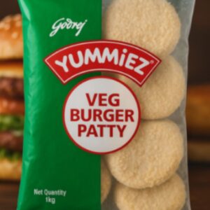 Godrej Yummiez FS – Veg Burger Patty 1kg