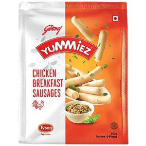 Godrej Yummiez – Chicken Breakfast Sausages 250g