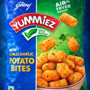 Godrej Yummiez – Chilli Garlic Potato Bites 420g