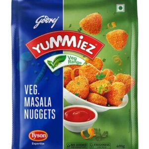 Godrej Yummiez – Veg Masala Nuggets 400g