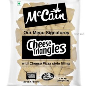 McCain Food Service – Cheese Triangle Pizza Style Filling 4x540gm