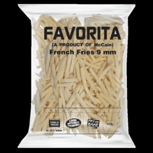 McCain Food Service – Favorita French Fries 9mm 2.5 Kg