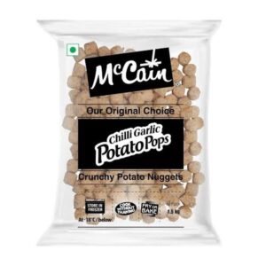 McCain Food Service – Garlic Chilli Potato Pops 1.5Kg