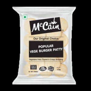 McCain Food Service – Popular Veg Burger Patty 1.2Kg