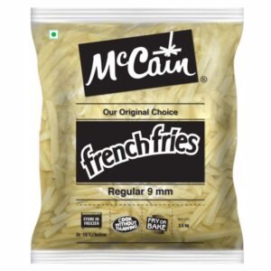 McCain Food Service – Regular French Fries 9mm 2.5 Kg