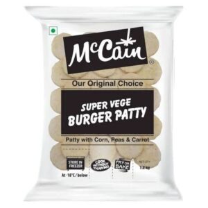McCain Food Service – Super Vege Burger Patty 1.2Kg