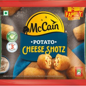 McCain – Potato Cheese Shotz 400gm
