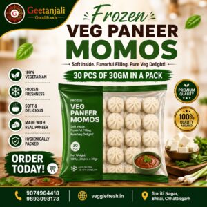 Xinng Frozen Veg Paneer Momos